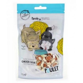 Лакомство Word of Truffles Chicken Sushi для кошек и собак 400 г