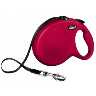 Поводок выдвижной New Classic Flexi Strap L Красный 8 м