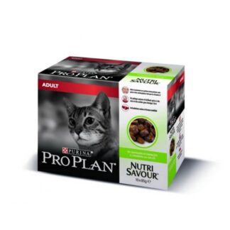 Purina Proplan Cat Nutrisavor Adult Lamb 10 x 85 г