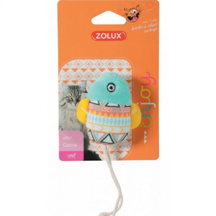 Игрушка Zolux KALI blue fish для кошек