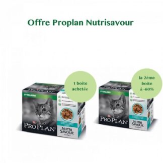 Purina Proplan Cat Nutrisavour Желе со стерилизованной рыбой Предложение 1 купленная коробка = 2-я со скидкой 60%