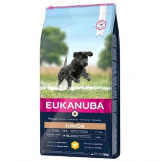 Eukanuba Junior Large Breed с курицей 15 кг