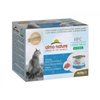 Almo Nature Cat HFC Natural Light Атлантический тунец 4 x 50 г