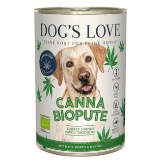 Dog's Love Canna Canis Органический корм для индейки и конопли 400 г