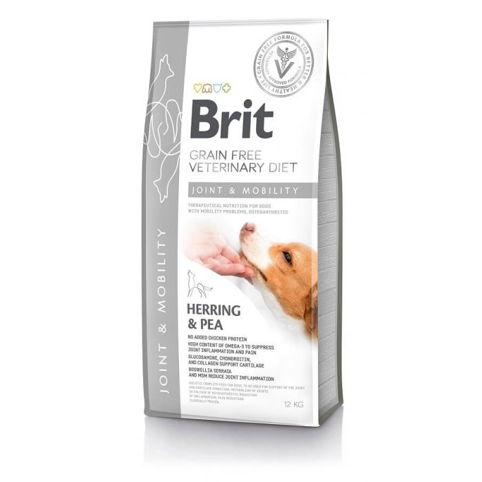 Brit Vet Diet Dog Joint & Mobility Без зерна 12 кг