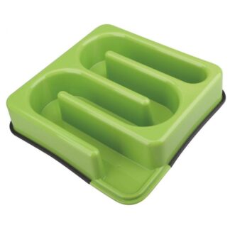 Миска против обжорства M-pets Labyrinth зеленая