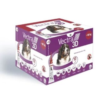 Vectra 3D Dog +40 кг 12 пипеток