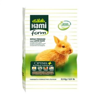 Hami Form Optima Premium Meal + карликовый кролик 2,5 кг