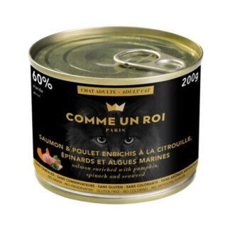 Comme Un Roi Cat Adult Salmon Food 6 x 200 г