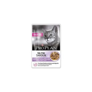 Purina Proplan Cat Nutrisavor Delicate Турция 26 пакетиков по 85 гр