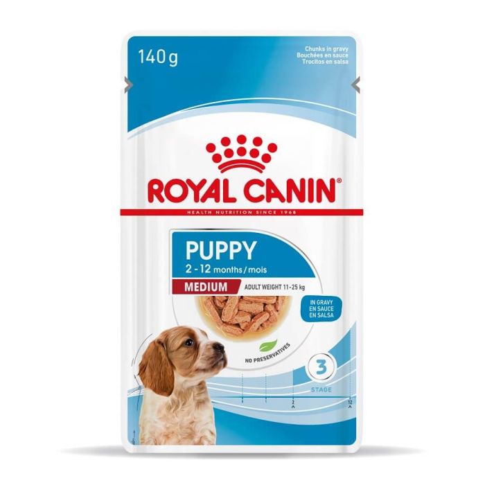 Royal Canin Medium Puppy 10 x 140 г