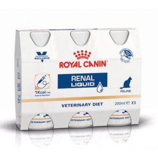 Royal Canin Vet Diet Cat Renal Liquid 3 x 200 мл