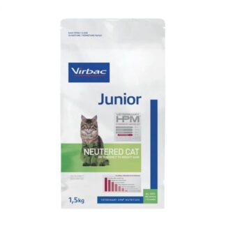 Virbac Veterinary HPM Junior кастрированный кот 1,5 кг