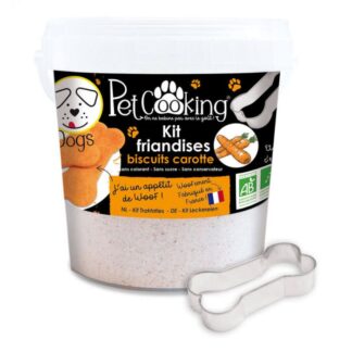 Набор лакомств для собак PetCooking Carrot Biscuit 400 г