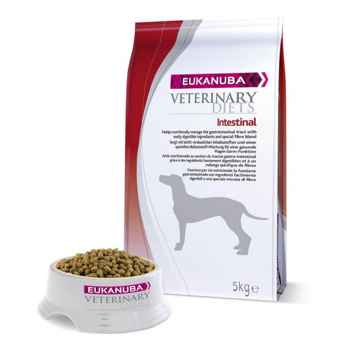 Eukanuba Veterinary Diets Intestinal для собак 5 кг