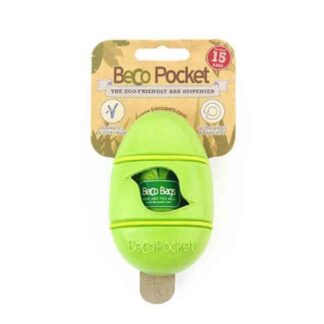 Диспенсер для пакетов Beco Pocket Poop зеленый