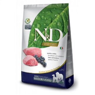 Farmina N&D Prime Medium/Maxi Adult Dog Dry Lamb and Blueberry 12 кг