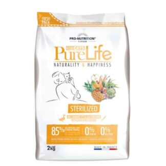 PureLife Sterilized Сухой корм для кошек 2 кг