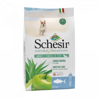 Schesir Small Dog Adult Mono Protein с тунцом 4,5 кг