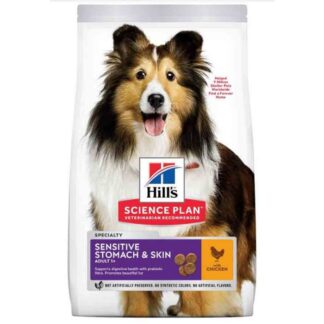 Hill's Science Plan Canine Adult Sensitive Stomach & Skin Medium Chicken 14 кг