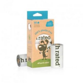 Биоразлагаемые пакеты для экскрементов с экологическим рейтингом 60 пакетов