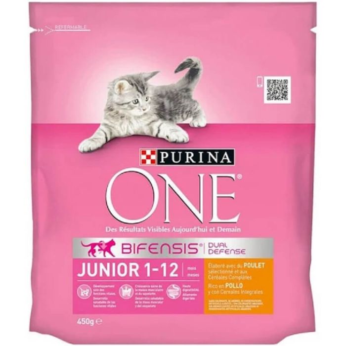 Курица Purina One Kitten 450г
