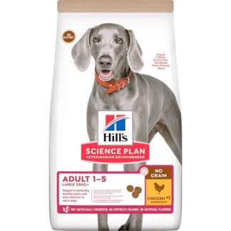 Hill's Science Plan Canine Adult No Grain Курица крупной породы, 14 кг