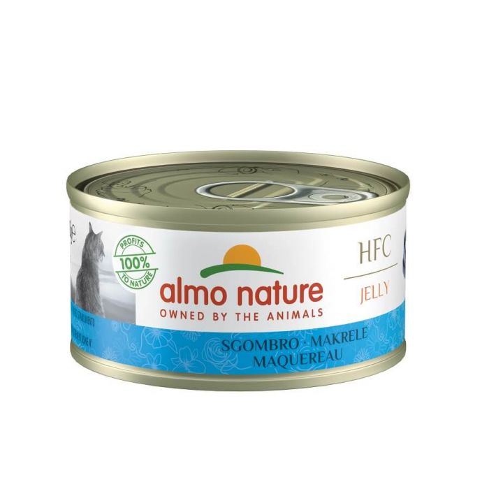 Almo Nature Cat Jelly HFC Скумбрия 24 x 70 г