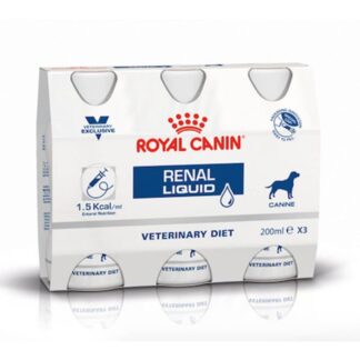 Royal Canin Vet Diet Dog Renal Liquid 3 x 200 мл