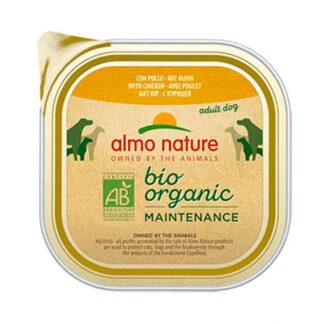 Almo Nature Organic Dog Maintenance Курица 9 x 300 г