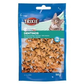 Trixie Denta Fun Dentinos Лакомство для кошек 50 г