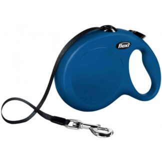 Поводок выдвижной New Classic Flexi Strap L Blue 8 м