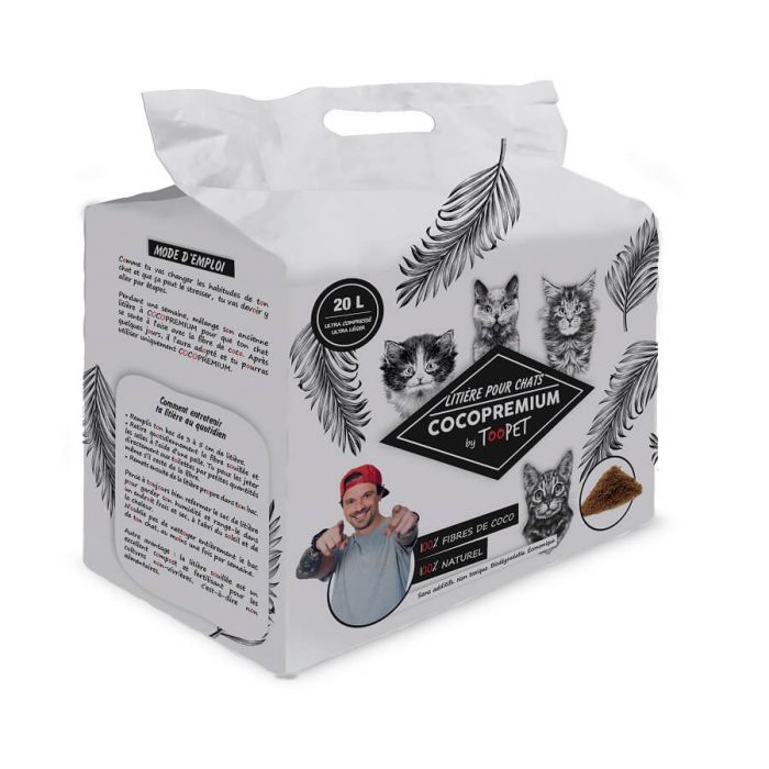 Наполнитель для кошачьего туалета Coco Premium 20 л