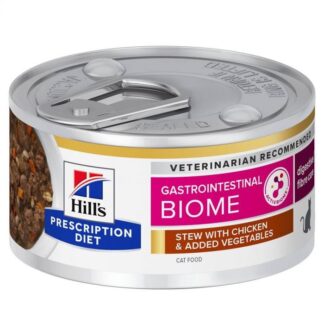 Hill's Prescription Diet Feline Gastrointestinal Biome Stews 24 x 82 г