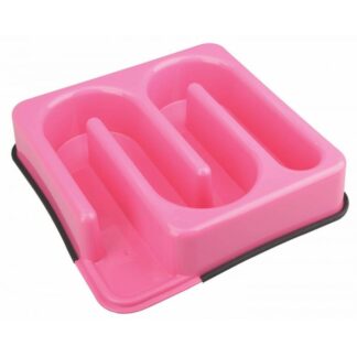 M-pets Labyrinth миска против обжорства розовая