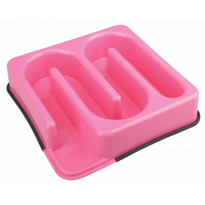 M-pets Labyrinth миска против обжорства розовая