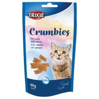 Trixie Crumbies с лососем и таурином для кошек 60 г