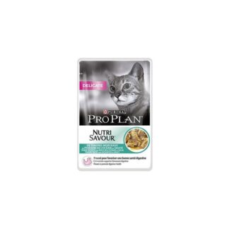 Purina Proplan Cat Nutrisavor Delicate Fish 26 пакетиков по 85 гр