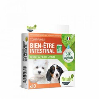 Naturlys органическое кишечное благополучие для щенков и мелких собак 10 шт.