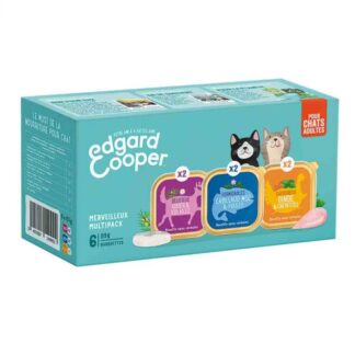 Edgard & Cooper Multipack Cod & Game & Turkey Cat 6 x 85 г