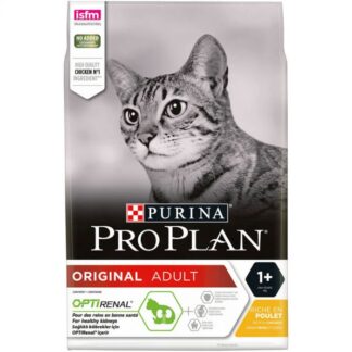 Purina Proplan Optireal Cat Adult Original 3 кг