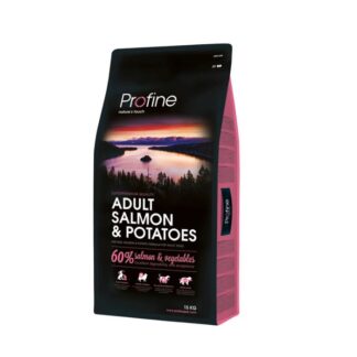 Profine Adult Dog Food с лососем 15 кг + 2 кг бесплатно