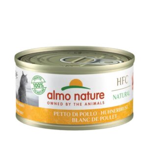 Almo Nature Cat Natural HFC Белая курица 24 x 70 г