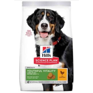 Hill's Science Plan Canine Mature Adult 6+ Senior Vitality Large Breed Chicken 14 кг