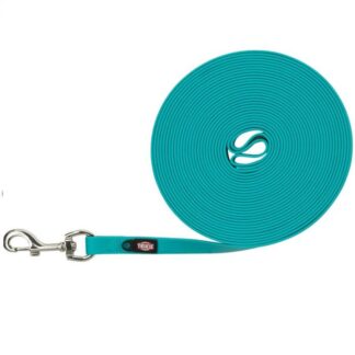Поводок Trixie Tracking бирюзовый 10 м / 17 мм