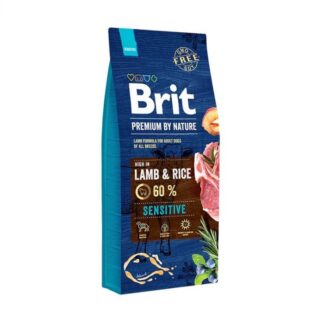 Brit Premium by Nature Dog Sensitive с ягненком 15 кг