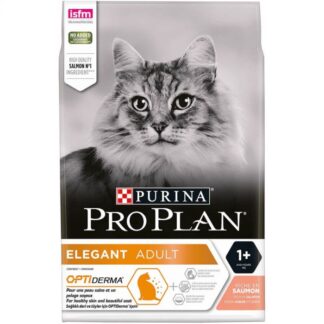 Purina Proplan Cat Optiderma Elegant Adult Salmon 3 кг