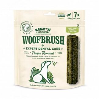 Lily's Kitchen Woofbrush Medium Dog Dental Stick x 7