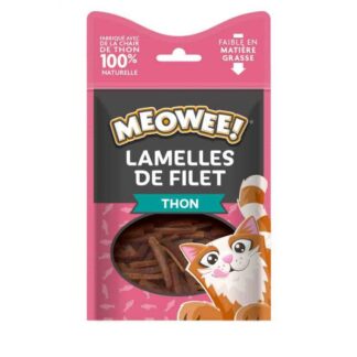 МЯУУИ! Лакомство Полоски филе с тунцом для кошек 35 г