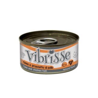 Vibrisse Cat Ветчина с тунцом 24 x 70 г